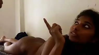Lying naked before fucking